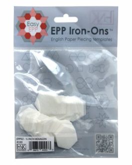 EPP Iron-Ons   ½ inch Hexagon